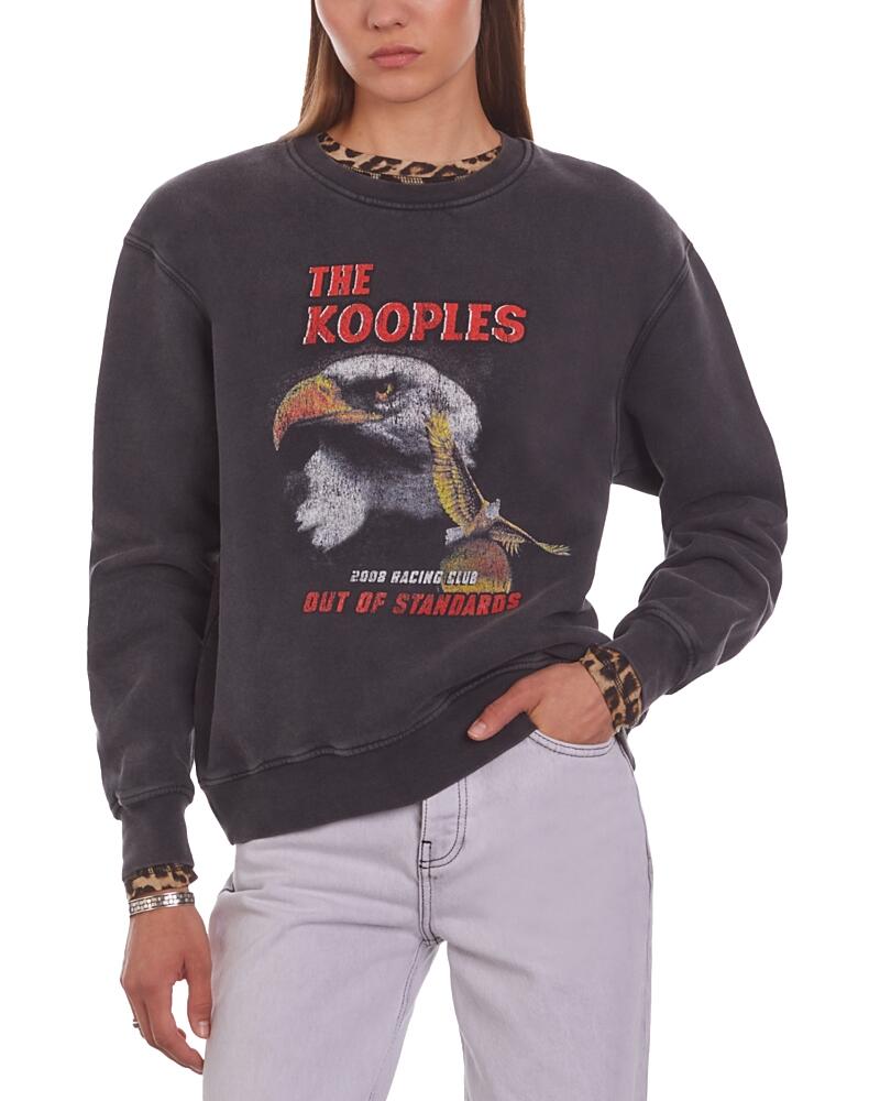 The Kooples Graphic Print Sweatshirt Cover