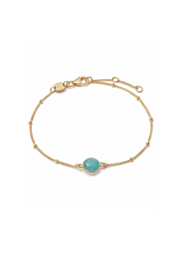 Daisy London Healing Stone Bobble 18kt Gold-plated Bracelet - Turquoise Cover