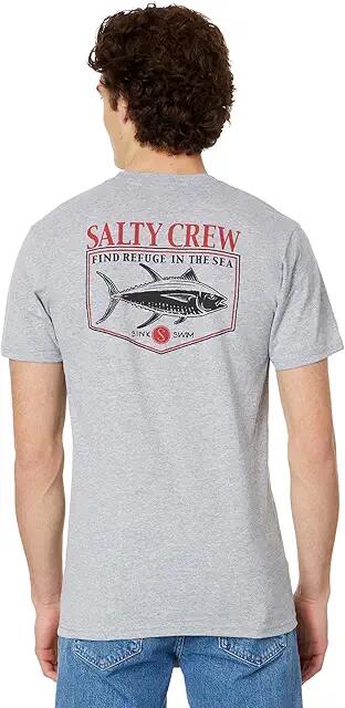 Salty Crew Angler Classic Short Sleeve Tee (Athletic Heather) Men's Clothing Cover