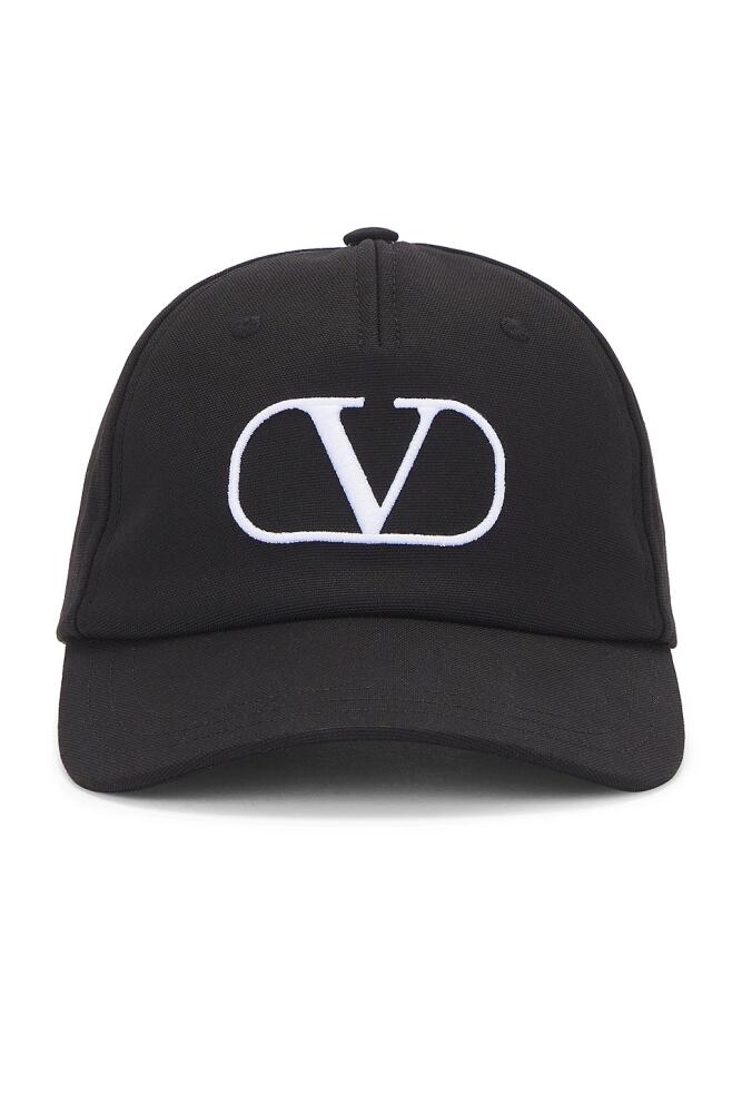 Valentino Garavani Baseball Hat in Black Cover