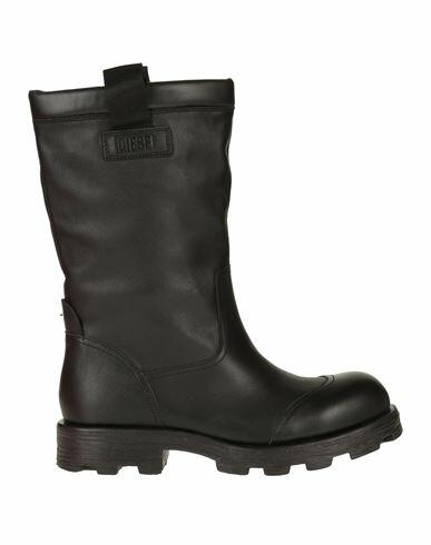 Diesel D-hammer Hb Man Boot Black Bovine leather Cover