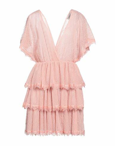 Berna Woman Mini dress Pink Viscose, Polyamide Cover