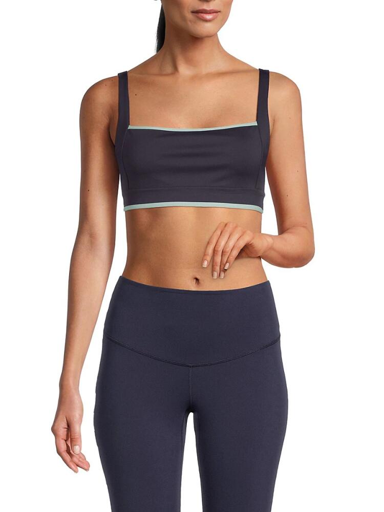 IVL Women's Squareneck Sports Bra - Odyssey Gray Cover