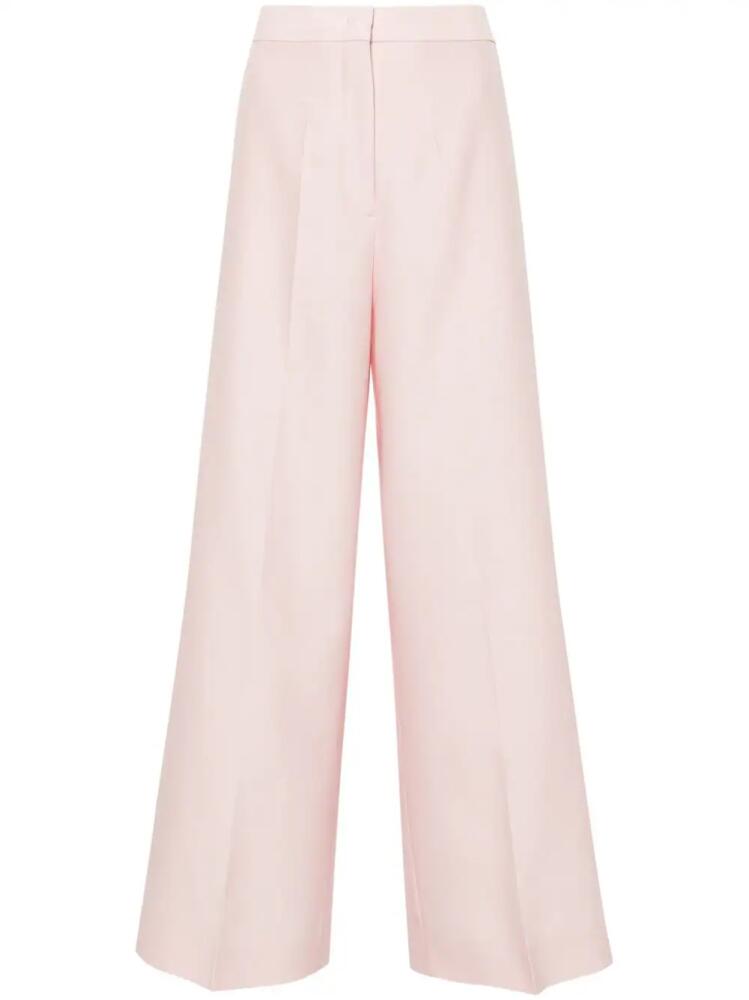 Fabiana Filippi high-waist wide-leg trousers - Pink Cover