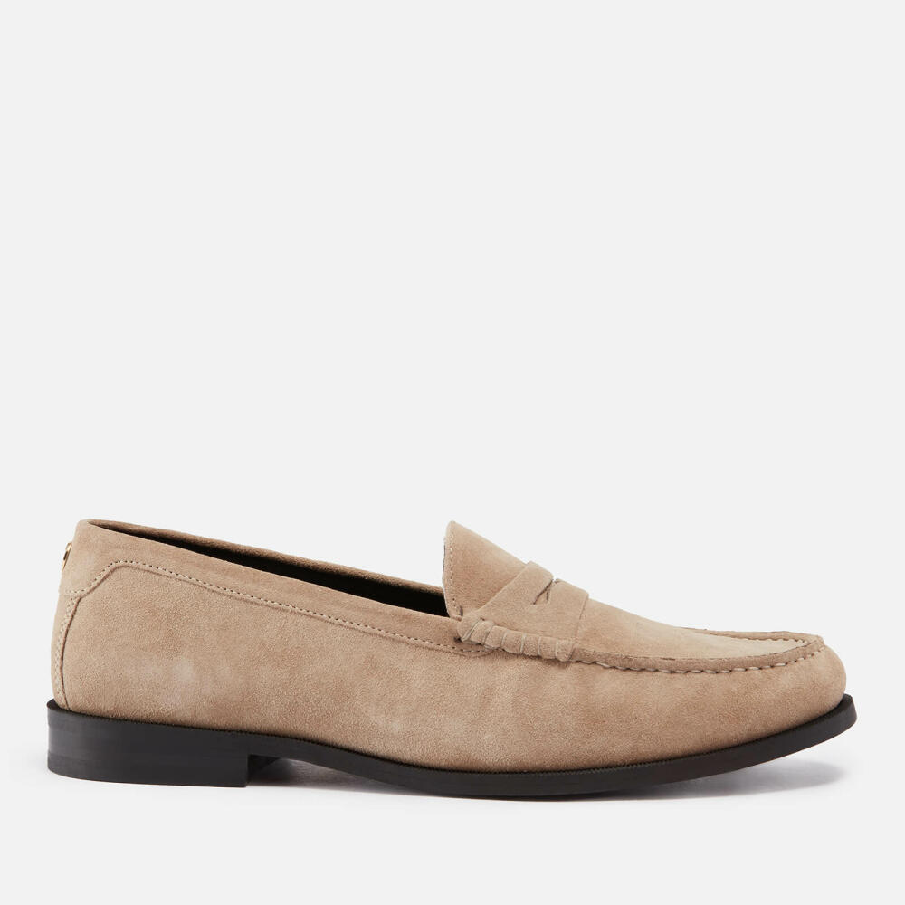 Walk London Riva Suede Penny Loafers Cover