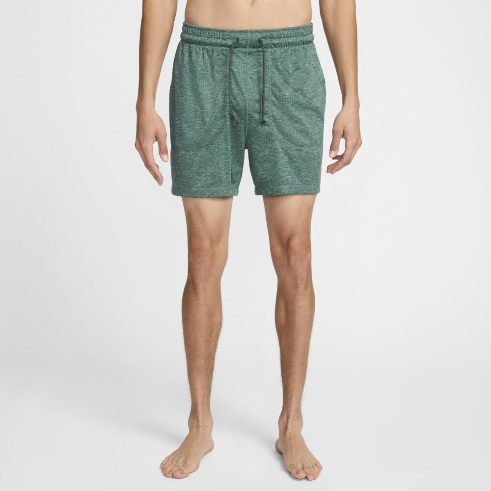 Men's Nike Yoga Dri-FIT 5" Unlined Shorts in Green Cover