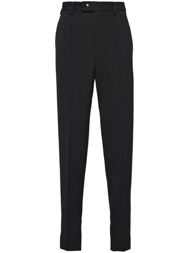 Prada tailored tapered-leg trousers - Black Cover