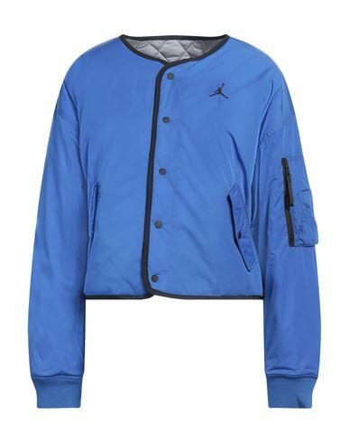 Jordan Woman Jacket Bright blue Nylon Cover