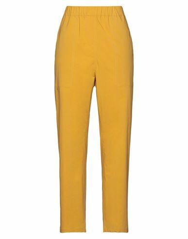 Niū Woman Pants Ocher Cotton, Elastane Cover