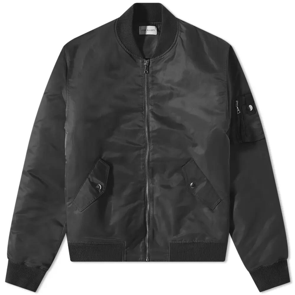 John Elliott Men's Bogota II Bomber Jacket in Black Cover