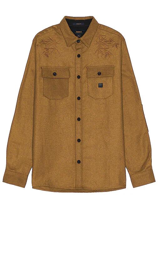 ROARK Nordsman Button Down Shirt in Brown Cover