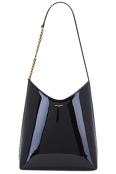 Saint Laurent Sac Hobo Bag in in Black Cover