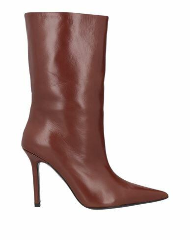 Eddy Daniele Woman Ankle boots Cocoa Soft Leather Cover