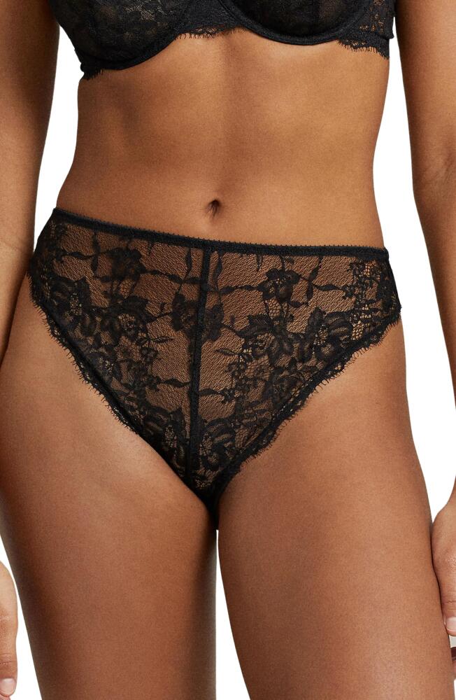 Polo Ralph Lauren High Waist Lace Briefs in Onyx Cover