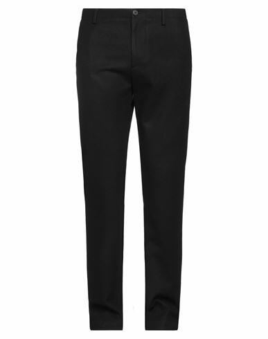 Ranra Man Pants Black Virgin Wool Cover