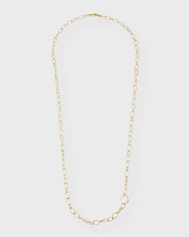 Ippolita 18K Classico Scultura Fine Link Super Long Necklace,49"L Cover