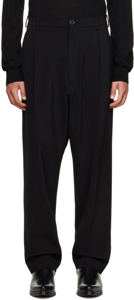 LU'U DAN Black Tailored Trousers Cover