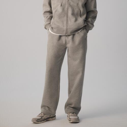 LCKR Open Hem Relaxed Sweatpants - Mens Grey Heather/Grey Heather Cover