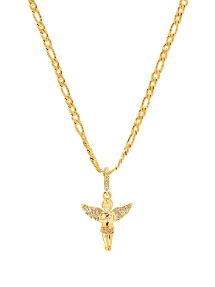 Nialaya Jewelry angel pendant necklace - Gold Cover