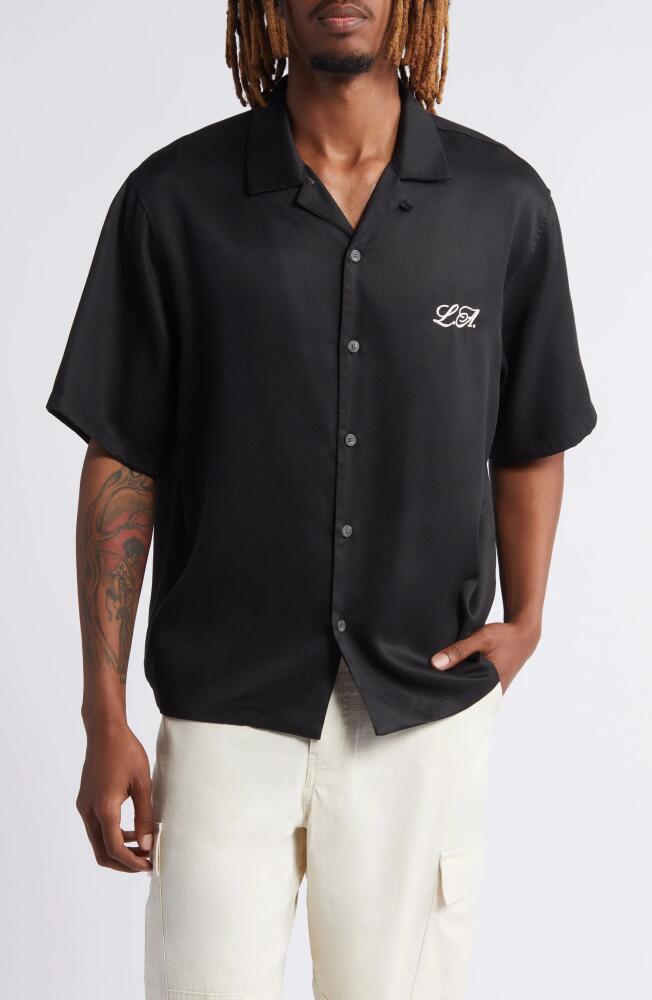 PacSun Silver Lake Camp Shirt in Black Cover