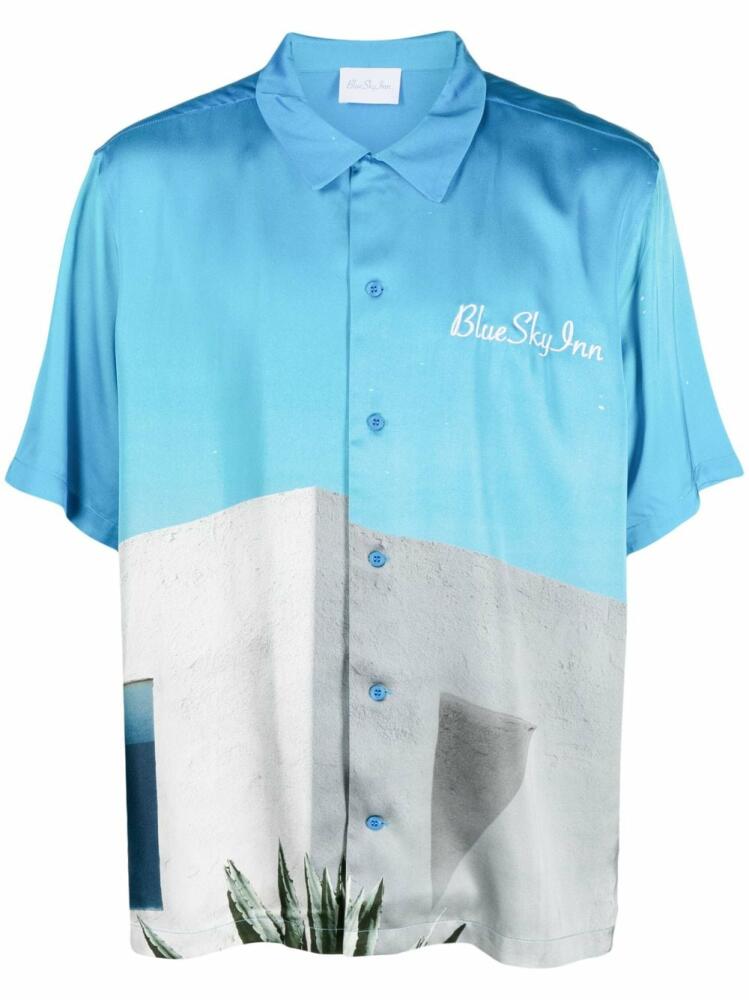 BLUE SKY INN embroidered-logo short-sleeve shirt Cover