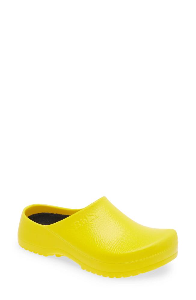 Birkenstock Super Birki Water Resistant Clog in Yellow Cover