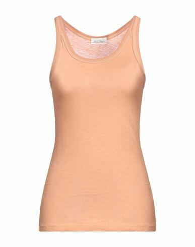 American Vintage Woman Tank top Camel Cotton Cover