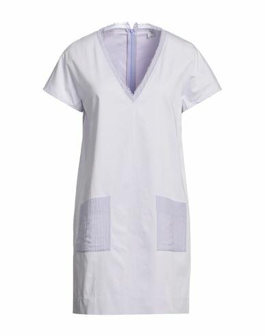 Fedeli Woman Mini dress Lilac Cotton, Elastane Cover