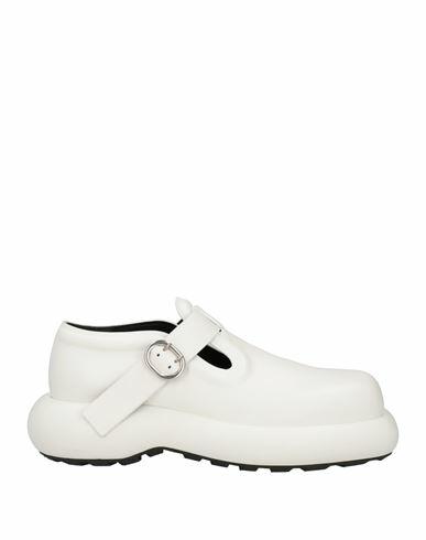 Jil Sander Woman Loafers White Calfskin Cover