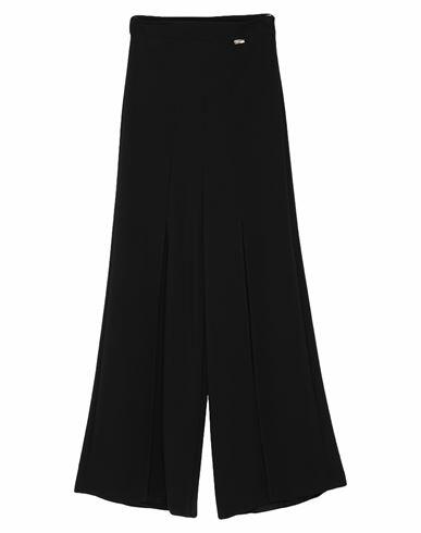 Cristinaeffe Woman Pants Black Viscose, Elastane Cover