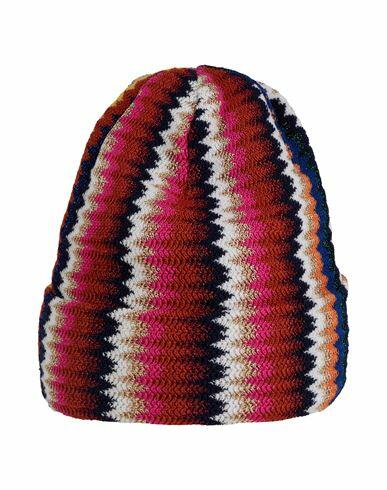 Missoni Woman Hat Fuchsia Wool, Viscose, Polyester Cover