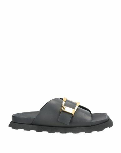 Proenza Schouler Woman Sandals Black Calfskin Cover