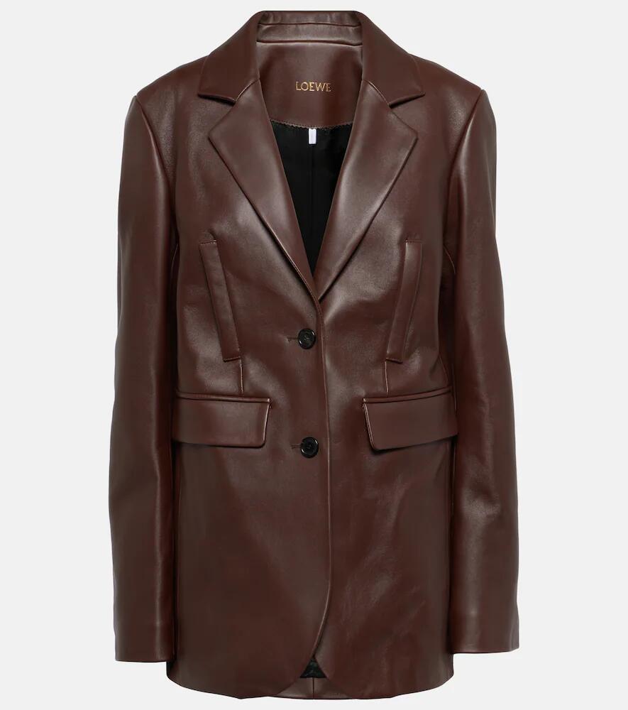 Loewe Leather blazer Cover