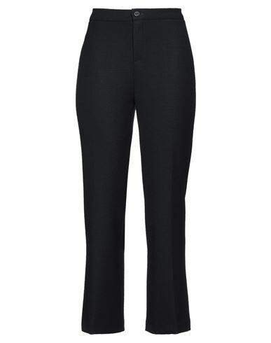 Diana Gallesi Woman Pants Midnight blue Polyester, Viscose, Wool, Elastane Cover