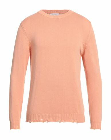 Bellwood Man Sweater Salmon pink Cotton Cover