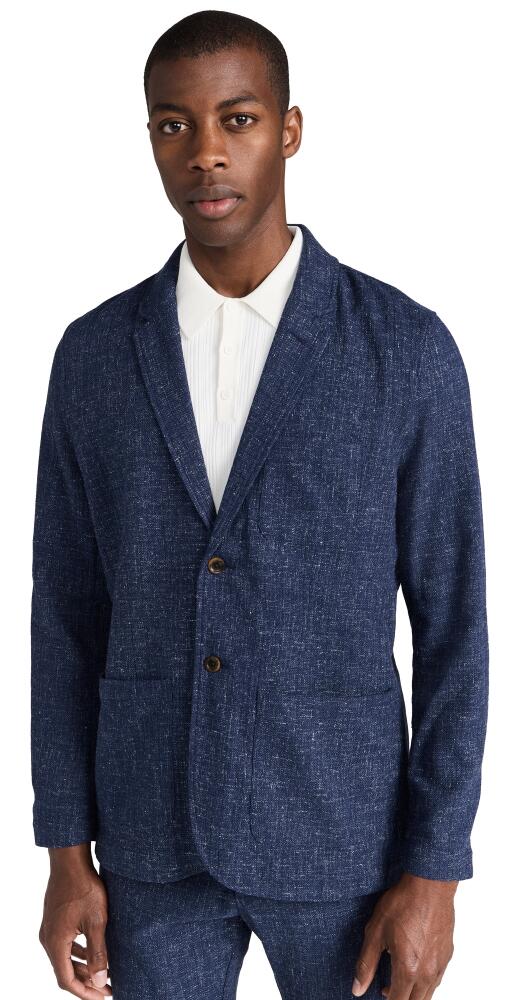 RAILS Idris Jacket Navy Melange Tweed Cover