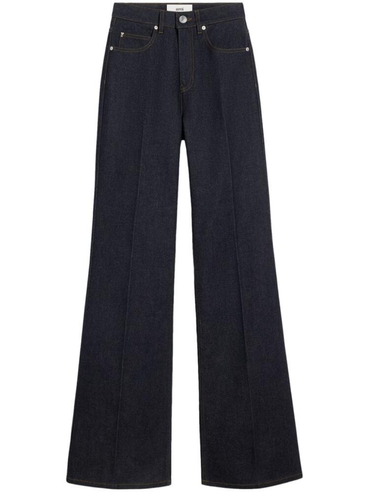 AMI Paris straight-leg jeans - Blue Cover