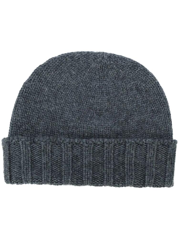 Drumohr cashmere beanie - Grey Cover