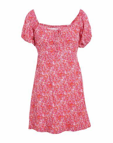 Faithfull Woman Mini dress Fuchsia Rayon Cover