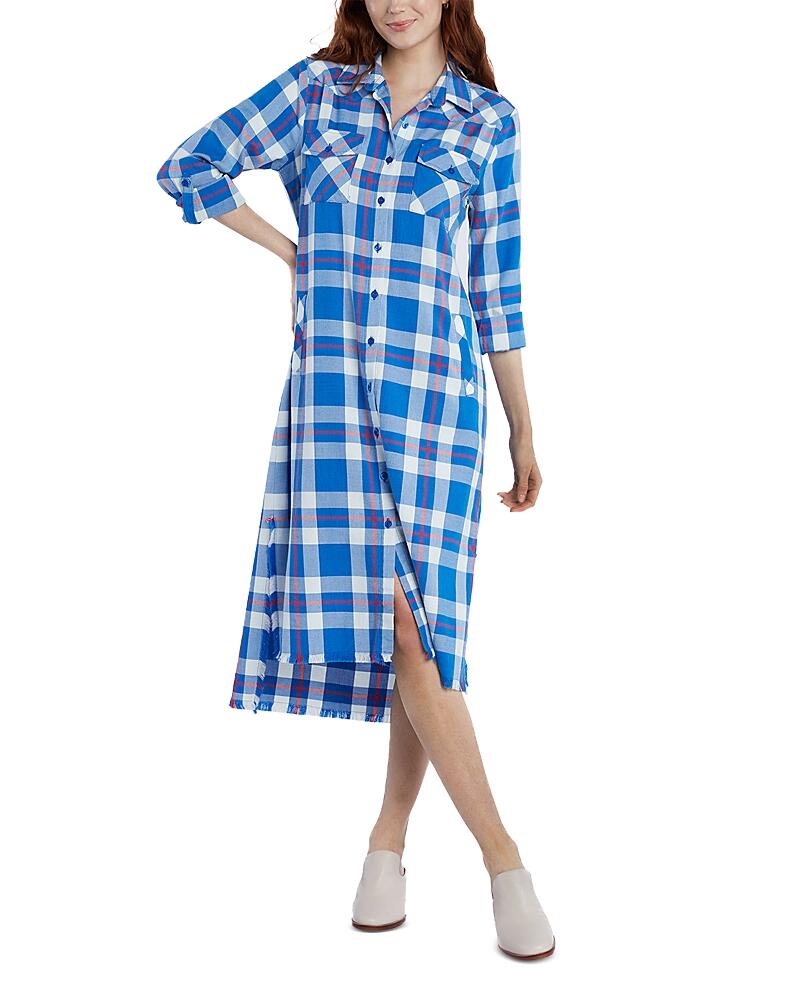 Billy T Festival Plaid Shirt Dress Cover