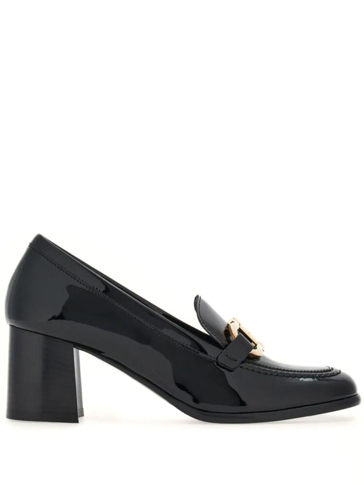 Ferragamo 60mm Gancini-buckle patent leather pumps - Black Cover