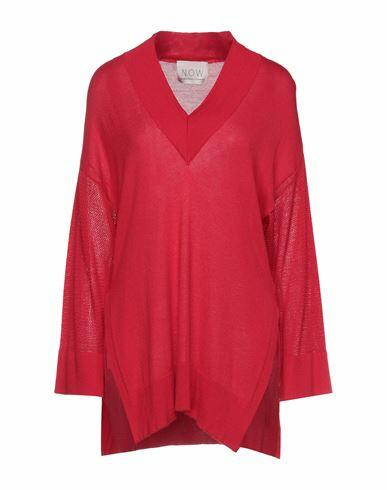 N. o.w. Andrea Rosati Cashmere Woman Sweater Red Viscose, Polyamide, Cashmere Cover