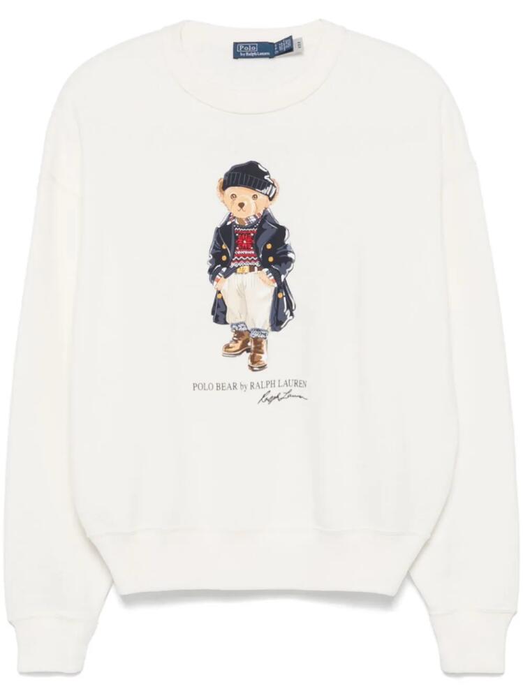 Polo Ralph Lauren Polo Bear-motif sweatshirt - White Cover