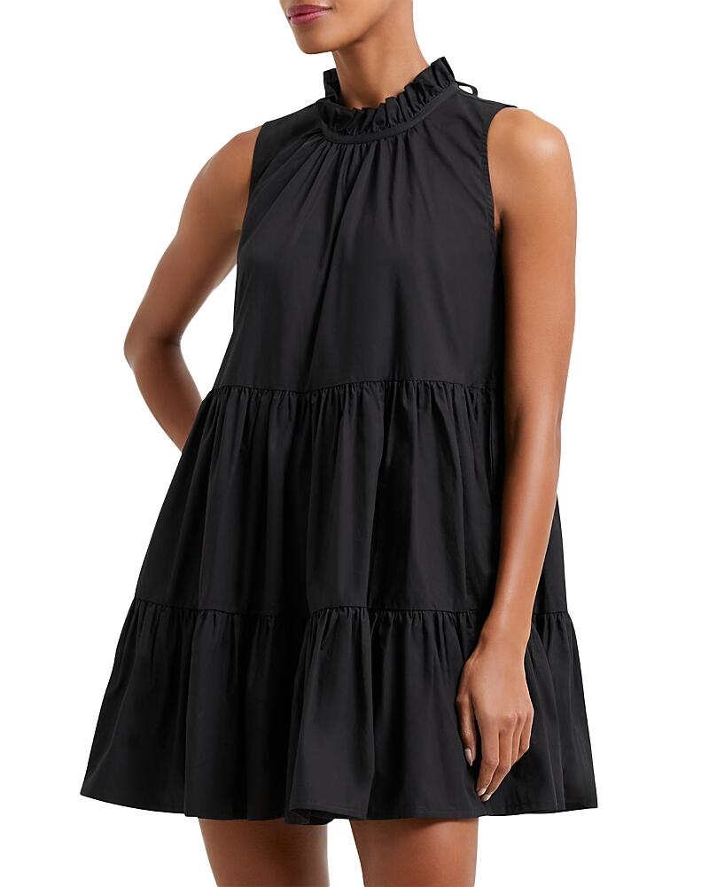 French Connection Rhodes Poplin Swing Mini Dress Cover