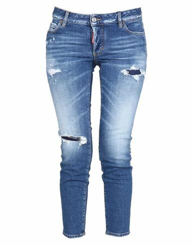 Dsquared2 Dsquared2 Jeans Pants Woman Jeans Blue Cotton Cover