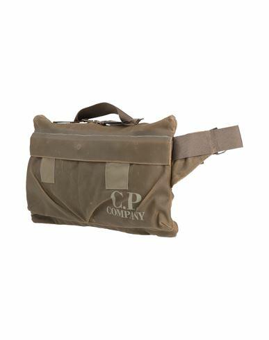 C. p. Company Man Belt bag Khaki Cotton, Polyurethane resin Cover