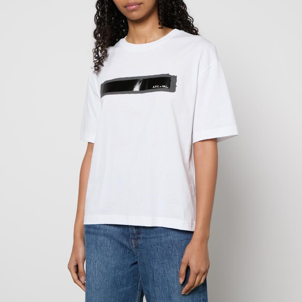 A.P.C. Jean Printed Cotton-Jersey T-Shirt Cover