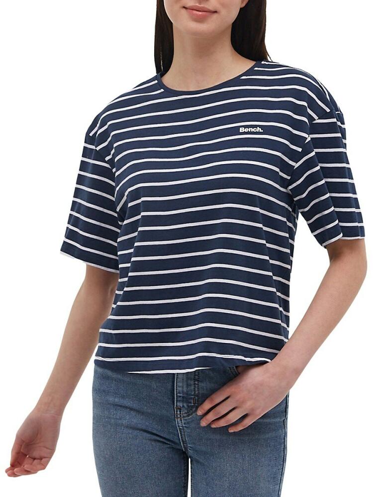 Bench. Women's The Cassa Oversize Pocket Tee - Navy Cover