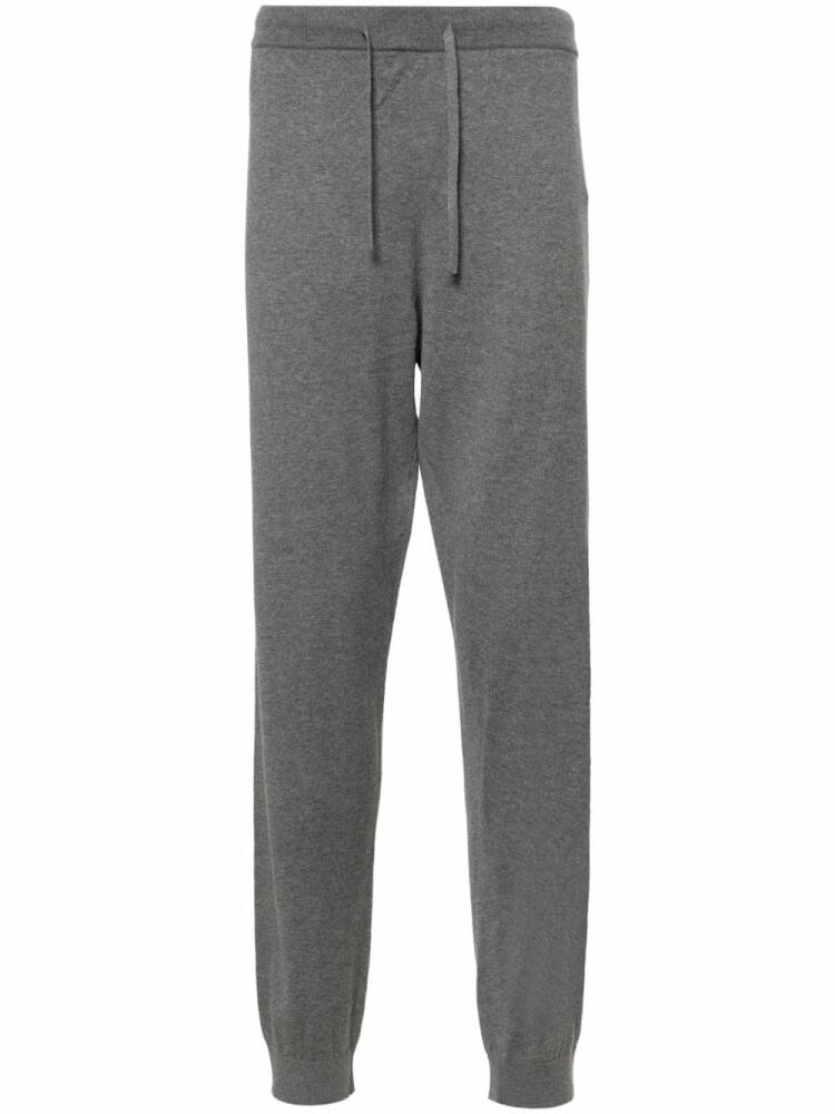 Corneliani mélange-effect track pants - Grey Cover