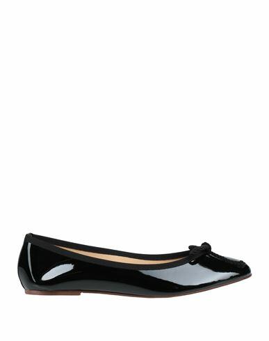 Ballerette Woman Ballet flats Black Soft Leather Cover